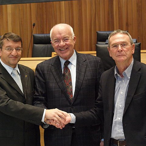 LTP Minniti (Südtirol), LTP van Staa (Tirol), LTP Dorigatti (Trient)