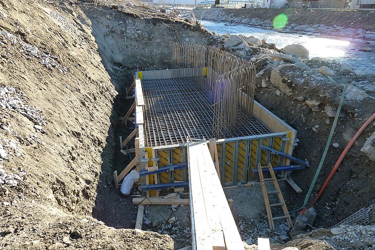 Fundament Brücke "Lechner"