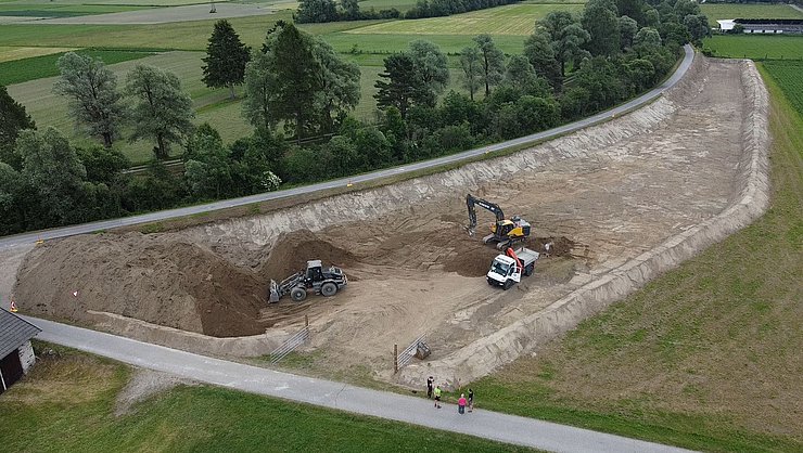 Debantbach Instandhaltung 2023 -2025 - Bodenaushubdeponie