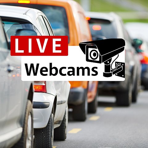Stau Symbolbild Webcams