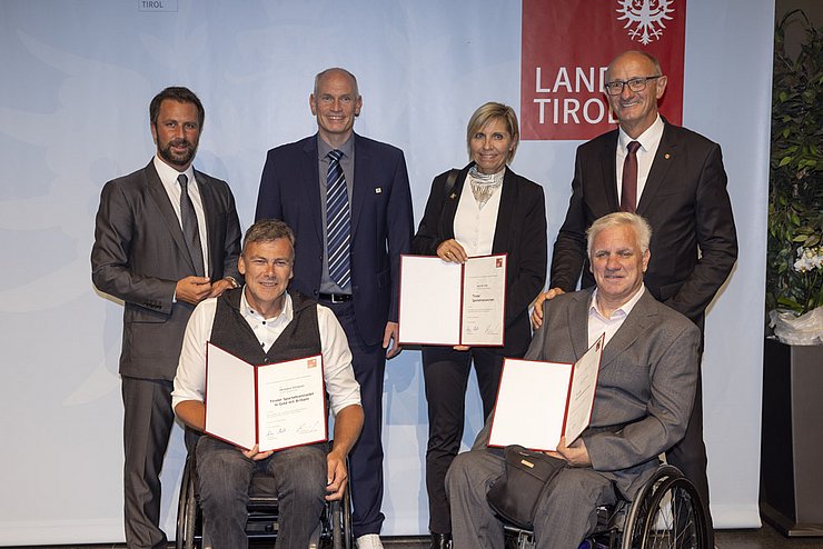 © Land Tirol / Mario Webhofer Impressionen Festakt Verleihung Tiroler Sportehrenzeichen 24. September 2024