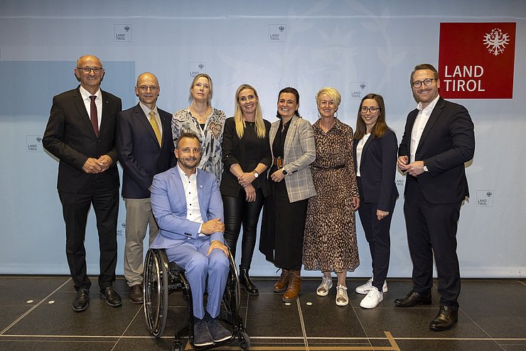 © Land Tirol/W9 Mario Webhofer Festakt Verleihung Tiroler Sportehrenzeichen 03. November 2025 - Abteilung Sport