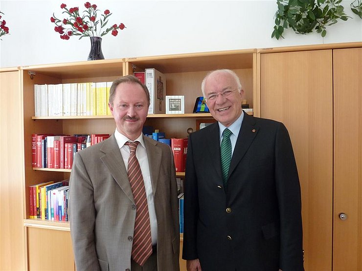 v.l. LTP Herwig van Staa und VA Josef Hauser