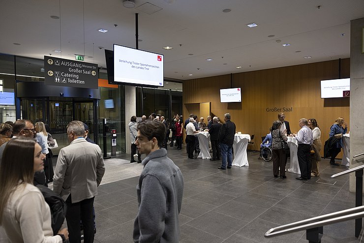 © Land Tirol/W9 Mario Webhofer Impressionen Festakt Verleihung Tiroler Sportehrenzeichen 03. November 2025