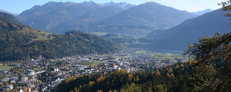 Imst  von Rosengarten aus