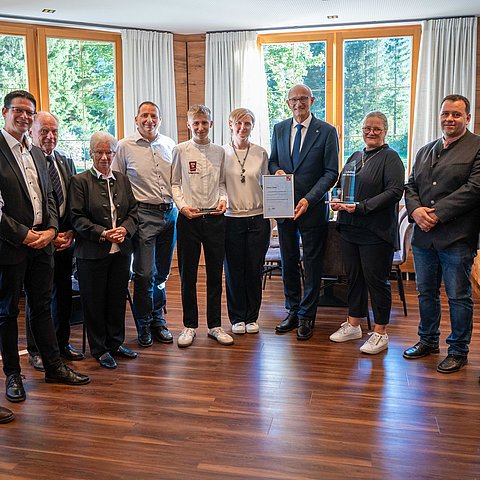 � Land Tirol/Hörmann Fabian Linser aus Bichlbach ist „Lehrling des Monats September 2026“