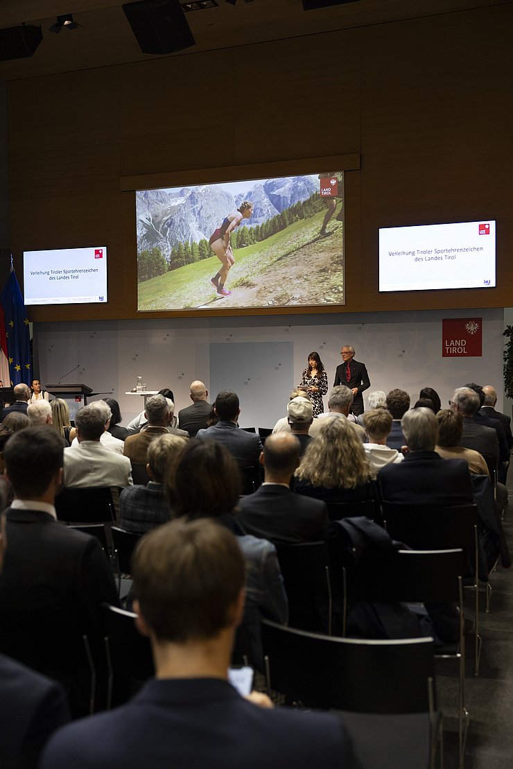 © Land Tirol/W9 Mario Webhofer Impressionen Festakt Verleihung Tiroler Sportehrenzeichen 03. November 2025