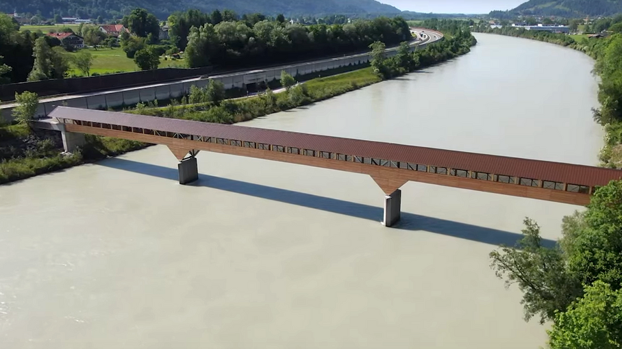 © Land Tirol / Skamen Innsteg Erl: Die Brücke ist geschlagen