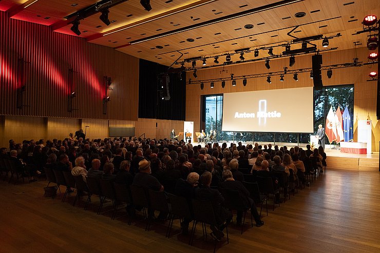 Großer Saal im Haus der Musik.