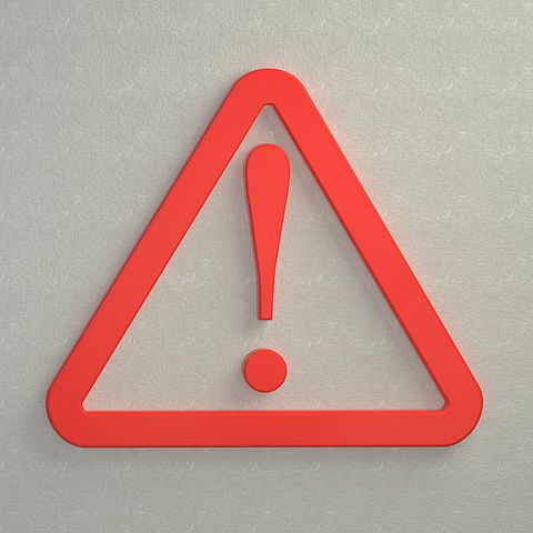 3d,Red,Attention,Warning,Alert,Sign,With,Exclamation,Mark,Symbol