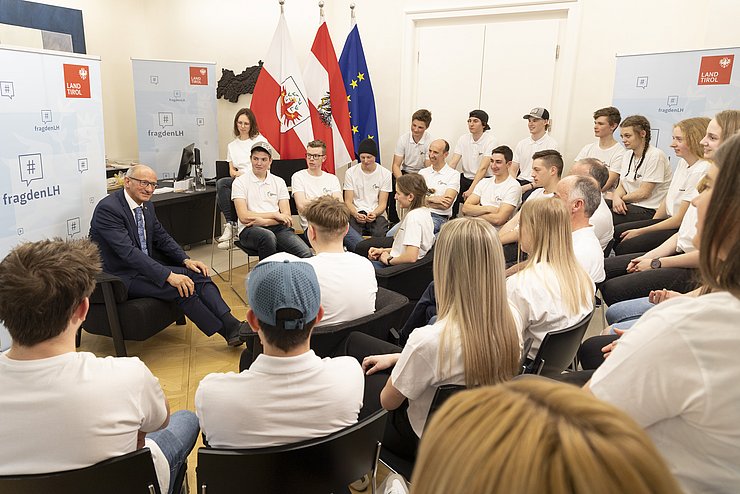 Gruppenbild der Klasse.