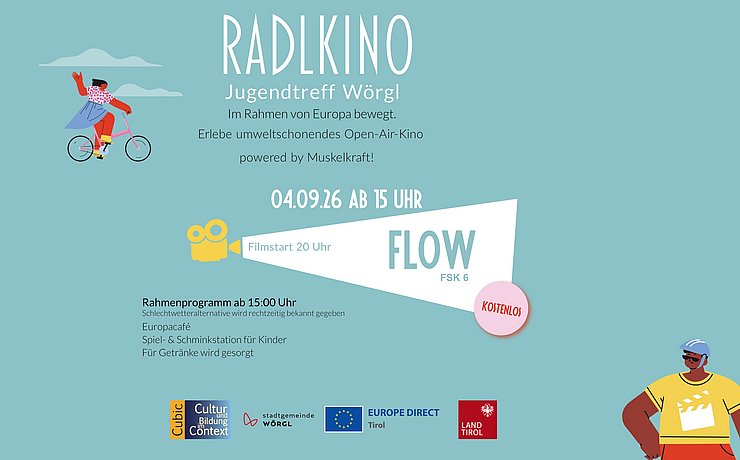 © Radlkino Tirol Plakat
