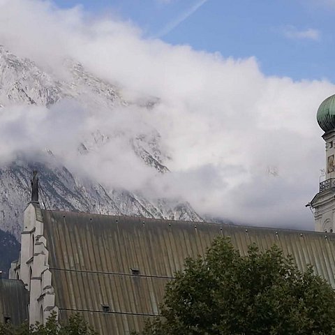 Kirche, Hall in Tirol, Ausblick,