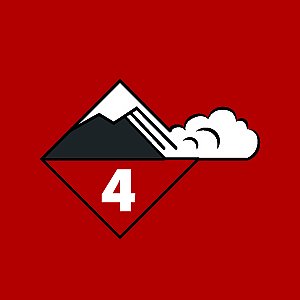 Banner zu Lawinengefahrenstufe 4