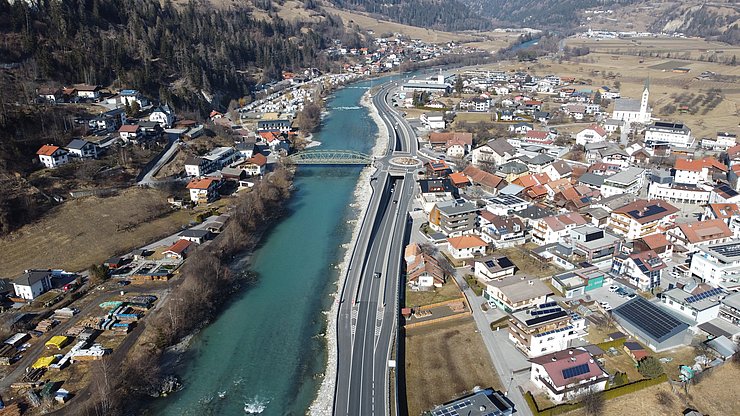 © Abt. Landesstraßen u. Radwege B 180 bei Prutz