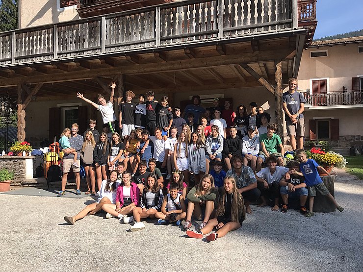 Die TeilnehmerInnen des EuregioSummerCamps 2021