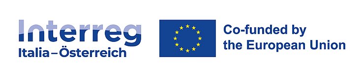 Logo Interreg Italia - Österreich Co-funded by the European Union
