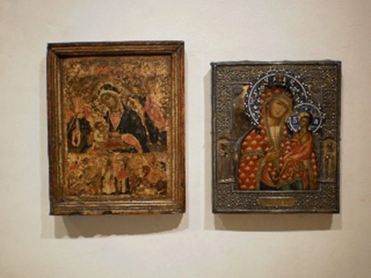 Ikonen in der "Ikonensammlung im Stift Stams"