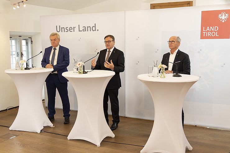 Pressekonferenz im Anschluss an die FinanzreferentInnen-Konferenz. 