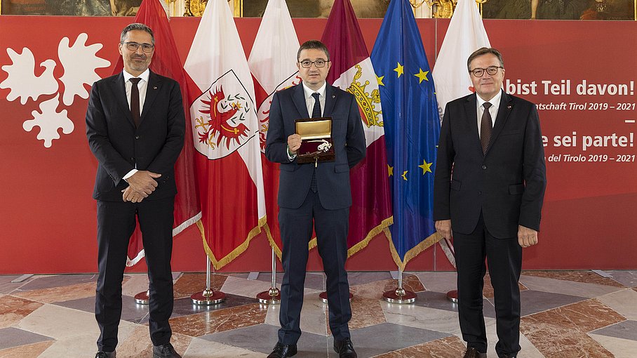 © Land Tirol / Die Fotografen Übergabe Euregio-Präsidentschaft von Tirol an das Trentino