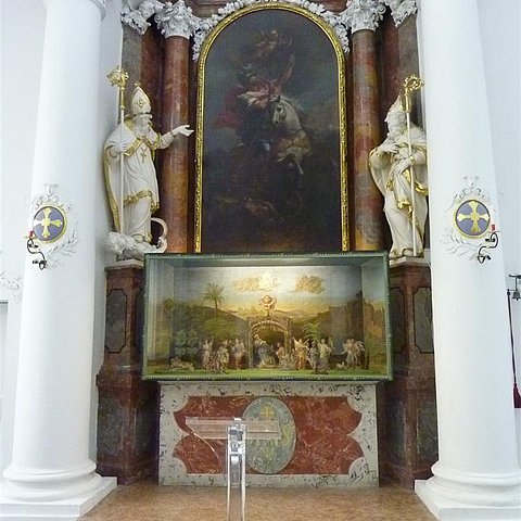 Krippe in der Georgskapelle