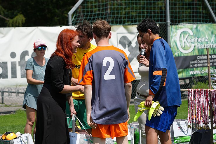 Fußballturnier der Tiroler Sonderschulen