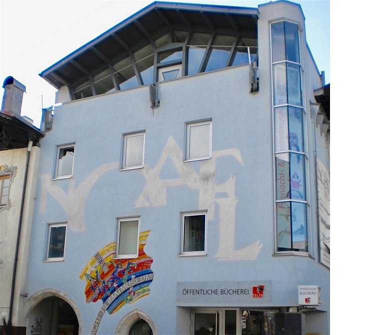 Außenansicht vom "Noaflhaus" in "Telfs"