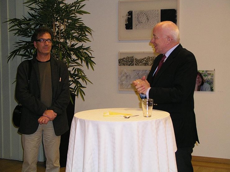 Maurizio Bonato und LTP Herwig van Staa