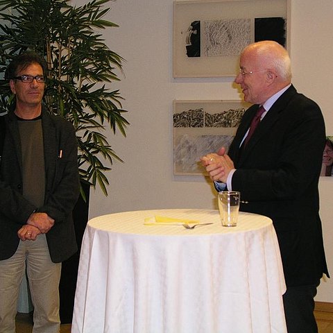 Maurizio Bonato und LTP Herwig van Staa