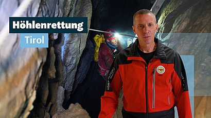 © Land Tirol/Christanell Höhlenrettung Tirol - Sicher in Tirol geht nur mit dir!