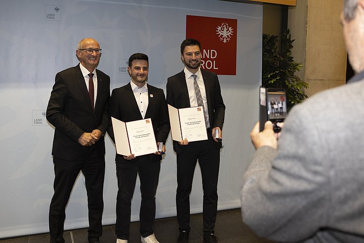 © Land Tirol/W9 Mario Webhofer Impressionen Festakt Verleihung Tiroler Sportehrenzeichen 03. November 2025