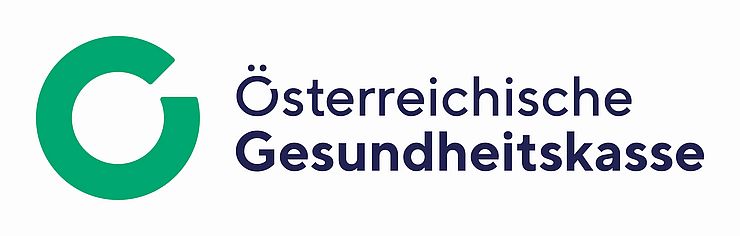 Logo der Österreichischen Gesundheitskasse.