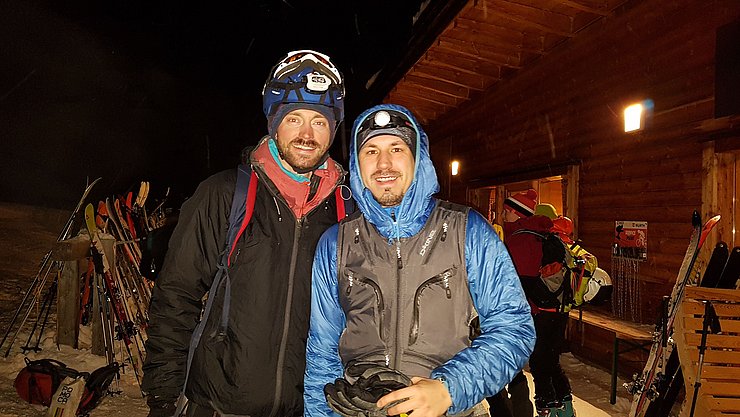Sportvereinigung der Tiroler Landesbediensteten - Vollmondskitour Hoadl am 21.01.2019