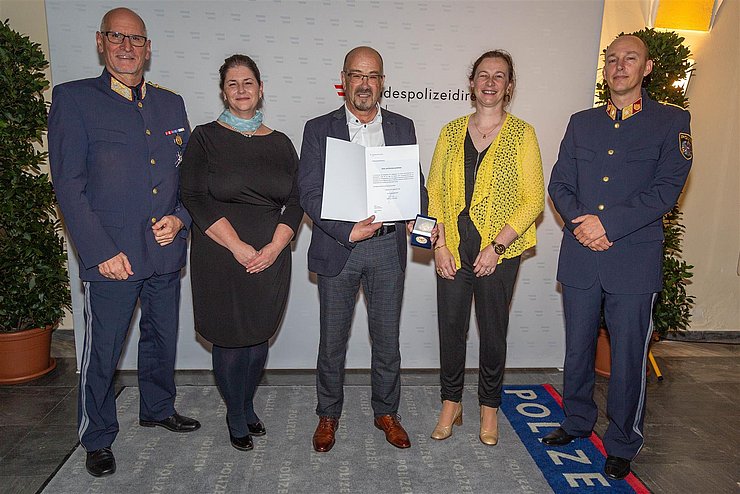 Ehrungsfeier Landespolizeidirektion am 09.11.2022