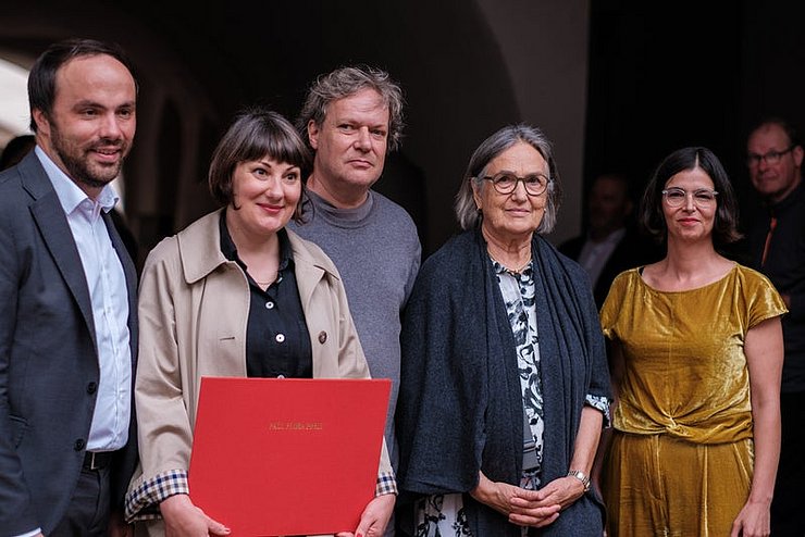 Margarethe Drexel wurde der Preis überreicht.