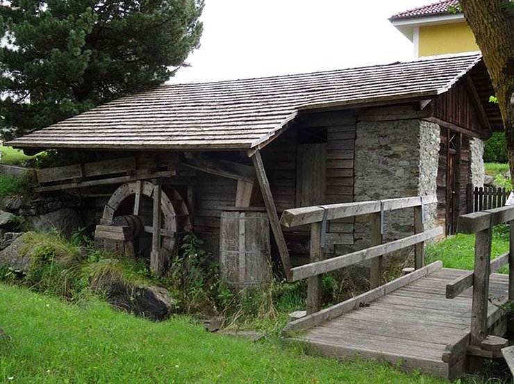 Hufschmiede im "Freilichtmuseum" in "Oberlienz"