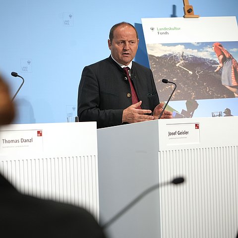 Landeshauptmann Stellvertreter Josef Geisler