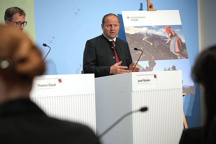 Landeshauptmann Stellvertreter Josef Geisler