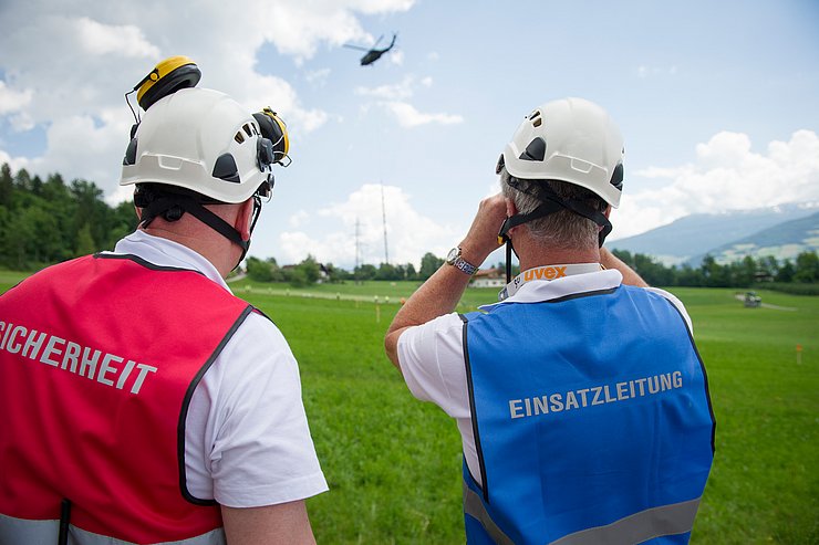 © Land Tirol Bilder zur Bundesheerübung Schutz 2014