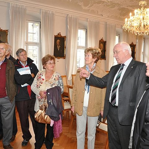 LTP Herwig van Staa führte in bewährter Weise durch den Landtag