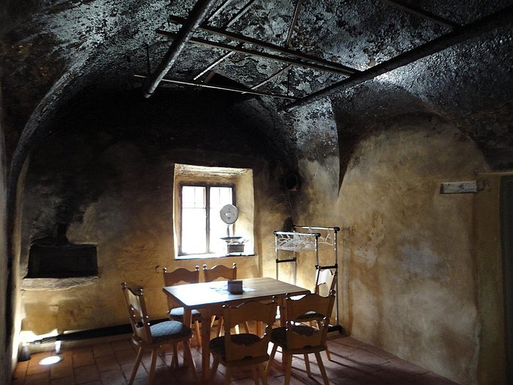 Rauchküche im "Museum im Stamserhaus"