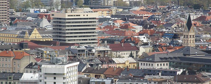 Landesgericht im Häusermeer