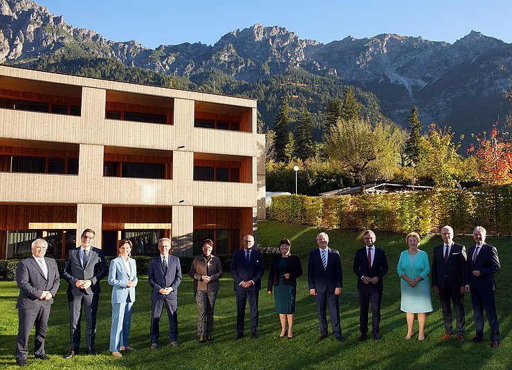 Die PräsidentInnen trafen sich in Braz zur halbjährlichen Konferenz.