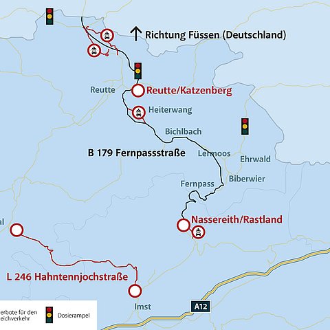 � Land Tirol Reminder: Sperre der Fernpassroute und des Hahntennjochs am 27. Juni 2026