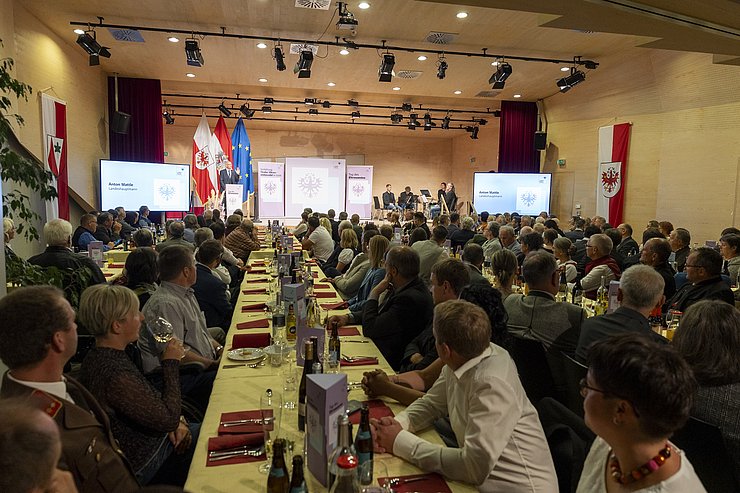 Saalaufnahme in Außervillgraten.