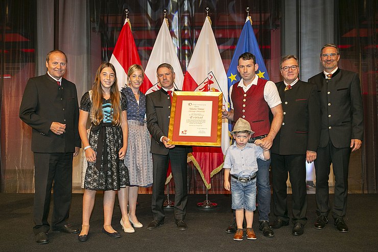 Die Familie Weber darf ihren Hof künftig als "Erbhof" führen.