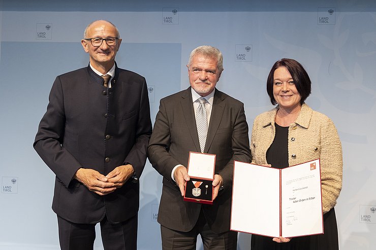 Foto mit dem Geehrten