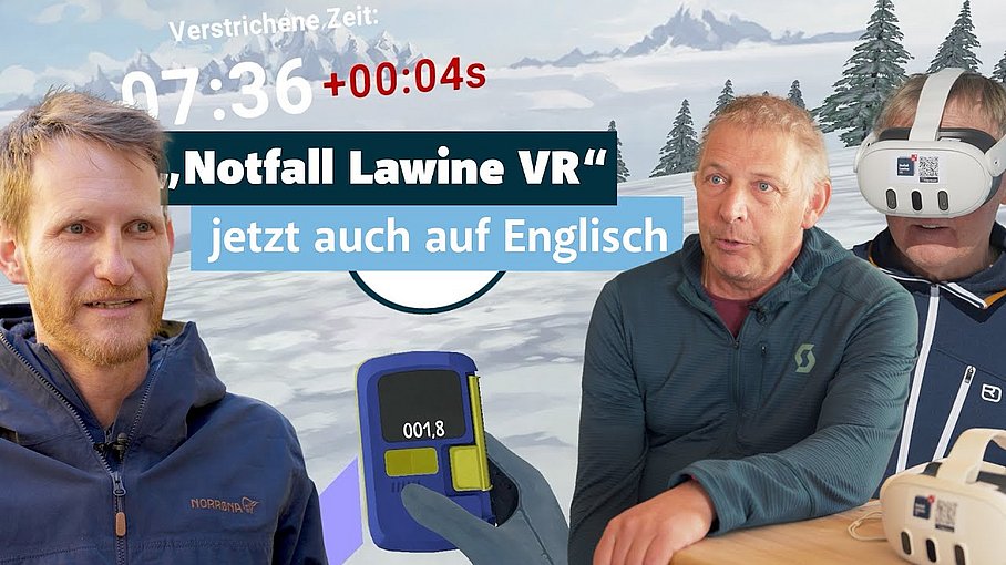 © Land Tirol/Rauch Virtuelle Lawinensicherheit