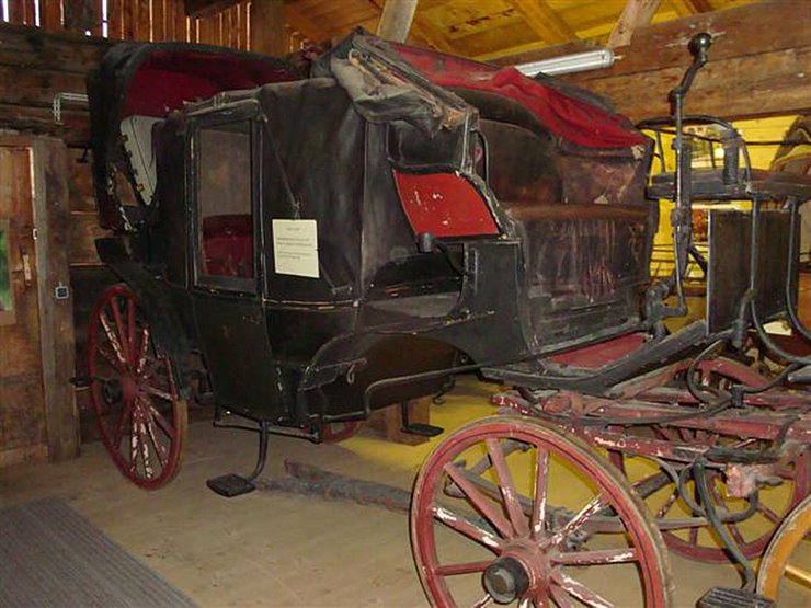 Postkutsche im "Kutschen- und Heimatmuseum" in "Obertilliach"