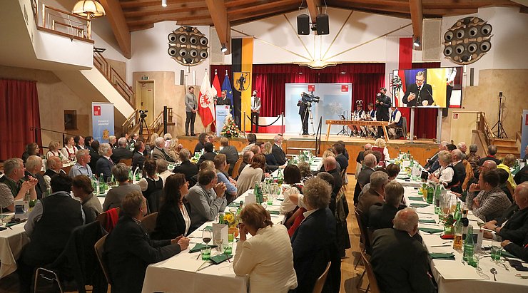 Der Tag des Ehrenamts für den Bezirk Kitzbühel fand in der Salvena in Hopfgarten i. Br. statt.